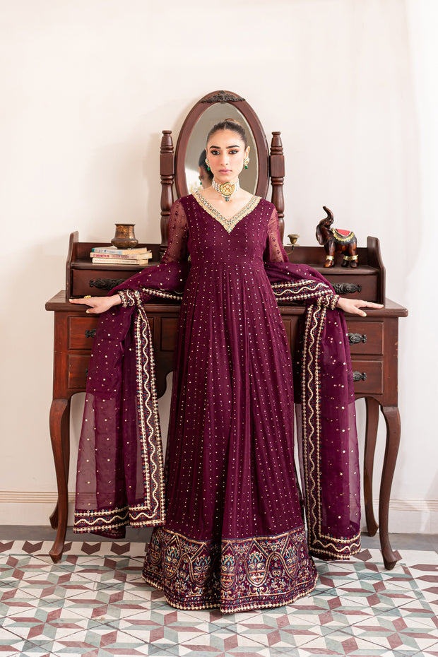 Akash 3Pc - Formal Dress - BATIK