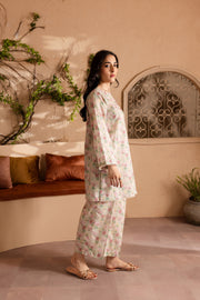 Summer 2Pc - Printed Lawn Dress - BATIK