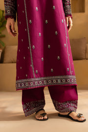 Mahay 2Pc- Embroidered Khaddar Dress