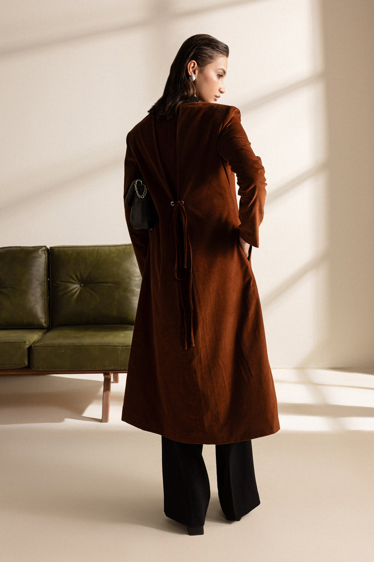 Comet Brown | Long Coat