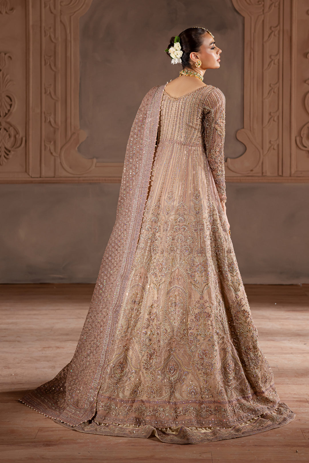 Jasmine Blush 4Pc - Bridal Dress