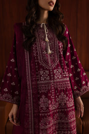 Ava 3Pc - Embroidered Karandi Dress