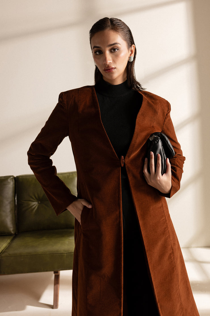 Comet Brown | Long Coat