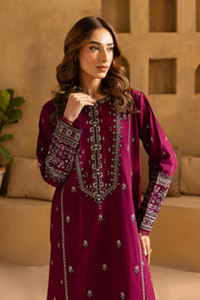 Mahay 2Pc- Embroidered Khaddar Dress