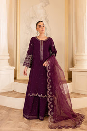 Sheza 3Pc - Embroidered Lawn Dress - BATIK