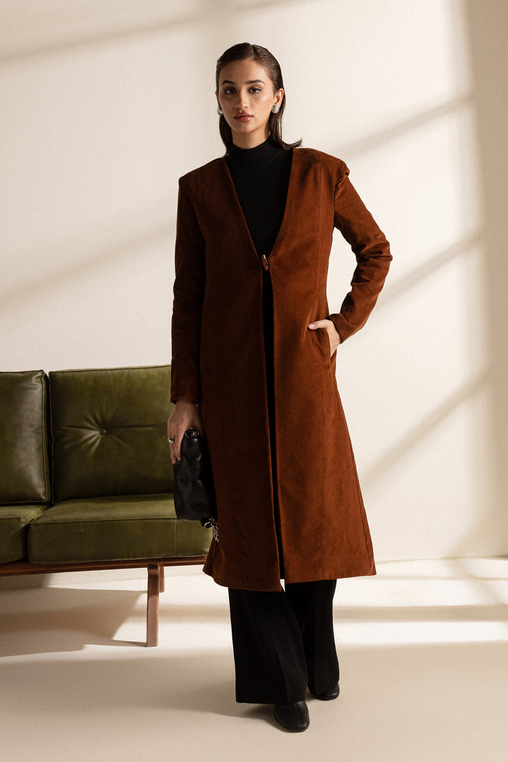 Comet Brown | Long Coat