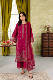 Polo 3Pc - Embroidered Lawn Dress