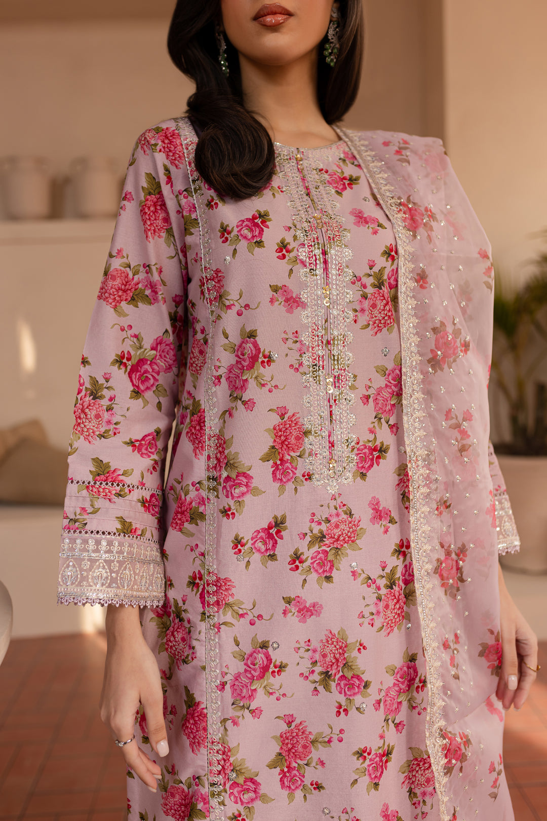 Haneen 3Pc- Printed Lawn Dress