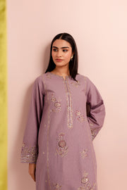 Arsin 2Pc - Embroidered Karandi Dress - BATIK