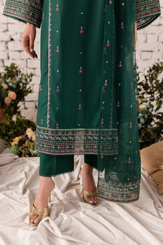 Orion 3Pc - Embroidered Lawn Dress