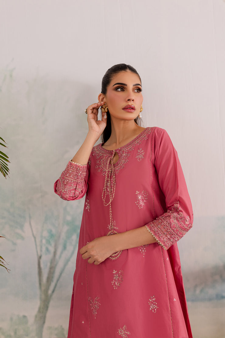 Bubblepuff 2Pc - Embroidered Lawn Dress - BATIK