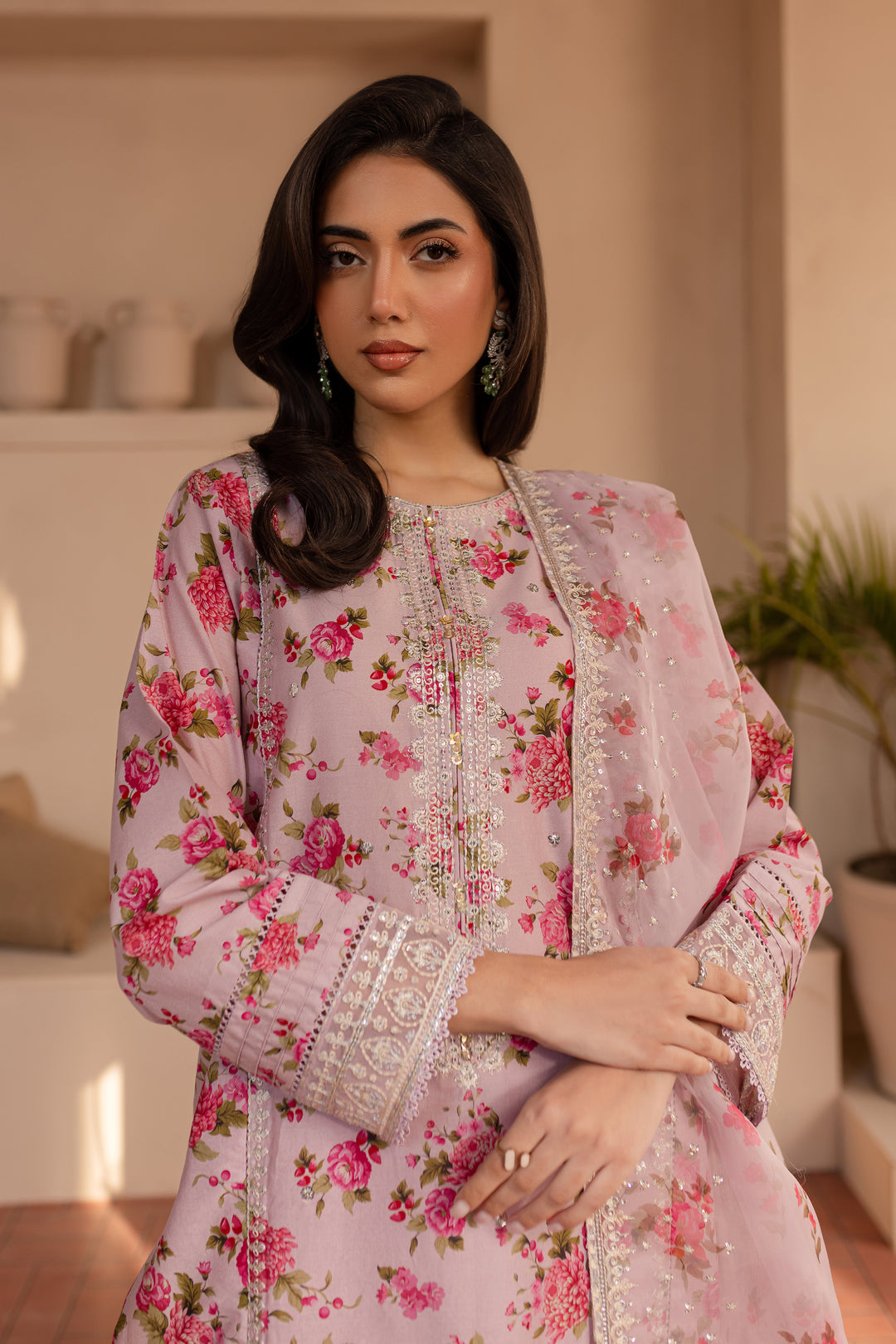 Haneen 3Pc- Printed Lawn Dress