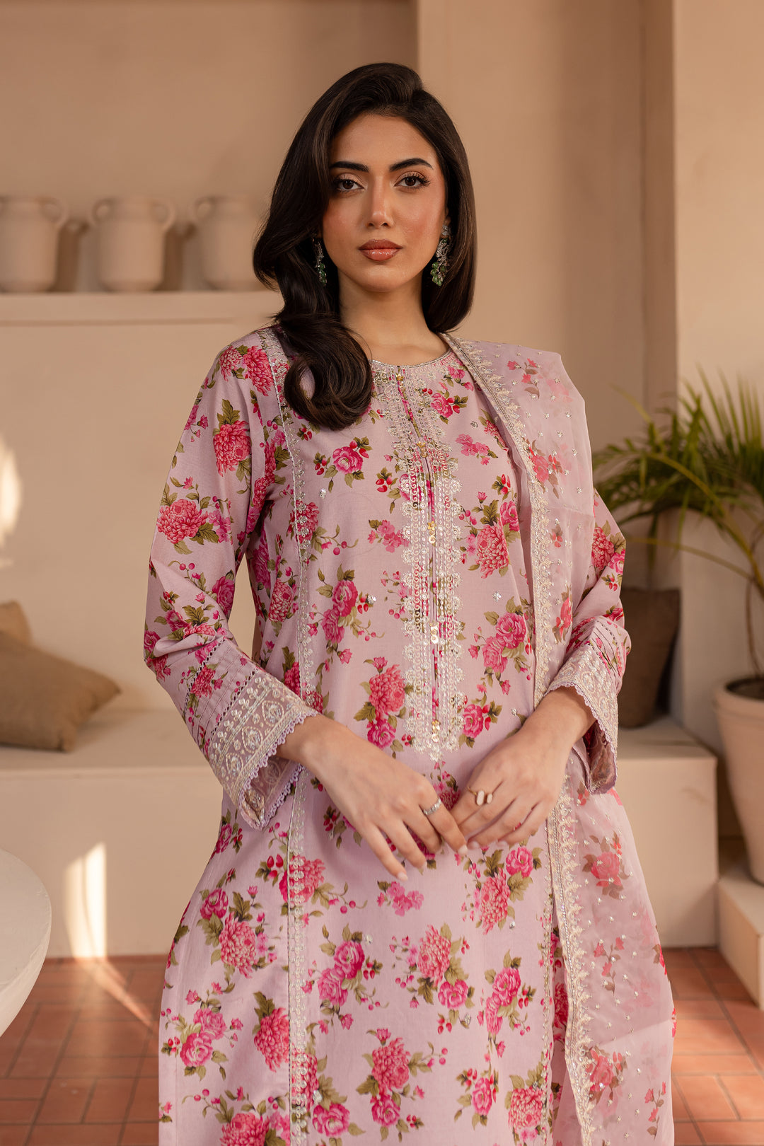 Haneen 3Pc- Printed Lawn Dress