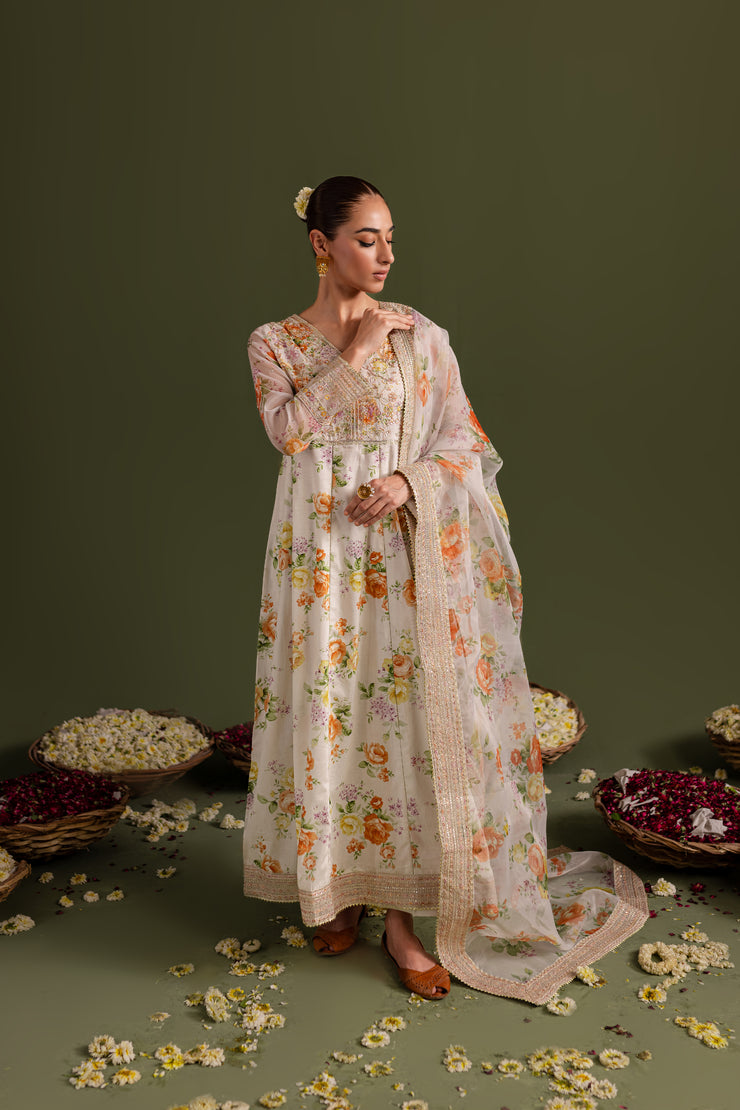 Pishwas 3Pc - Printed Lawn Dress - BATIK