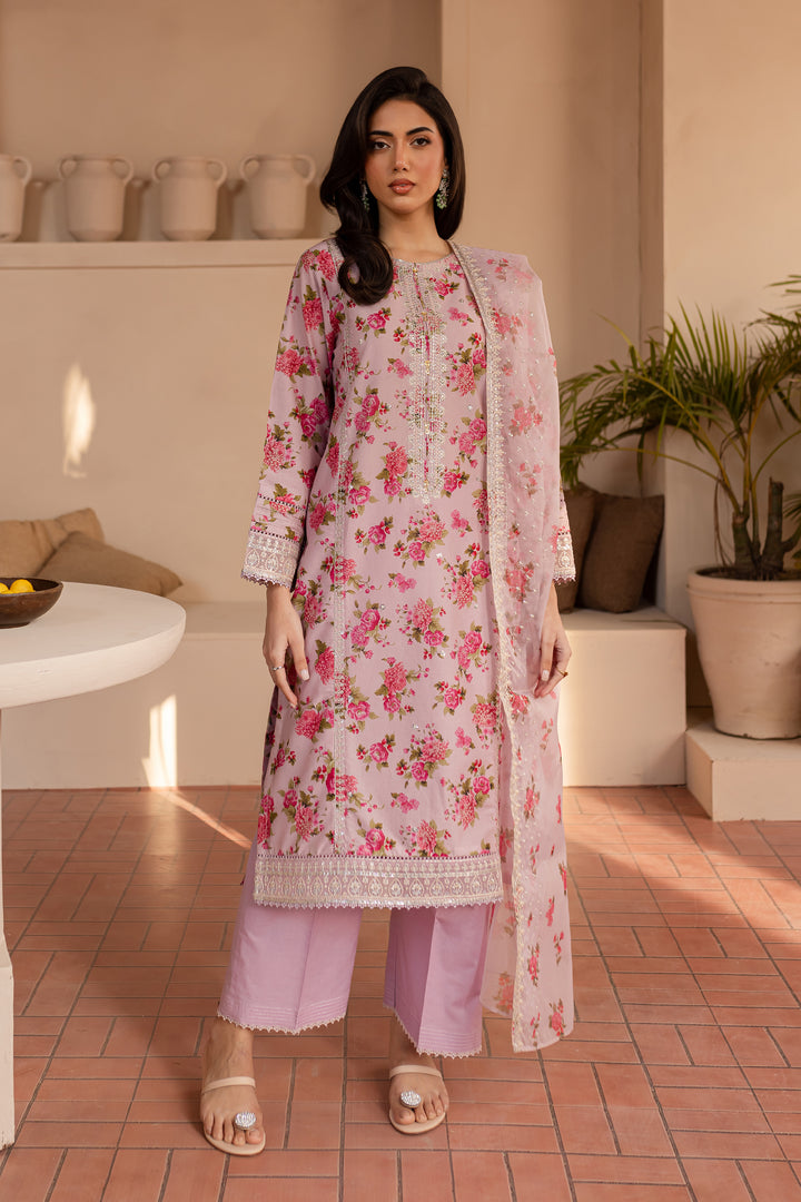 Haneen 3Pc- Printed Lawn Dress