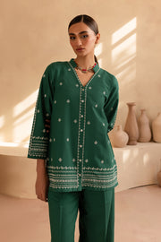 Vengert 2Pc - Embroidered Khaddar Dress