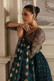 Teal Sahil - 3Pc Formal Dress