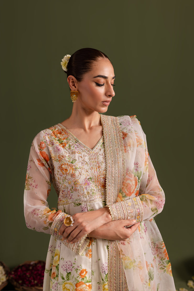 Pishwas 3Pc - Printed Lawn Dress - BATIK