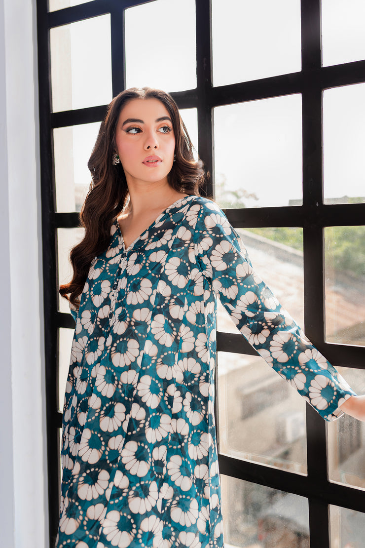 Dig. Blue Vanya 2Pc - BATIK