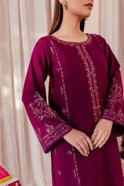 Joy 2Pc - Embroidered Khaddar Dress - BATIK