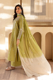 Mileno 3Pc - Embroidered Khaddar Dress