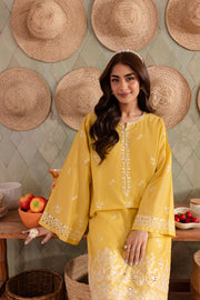 Mango 2Pc - Embroidered Lawn Dress - BATIK