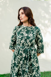 Clarie 1Pc - Printed Cambric Dress - BATIK