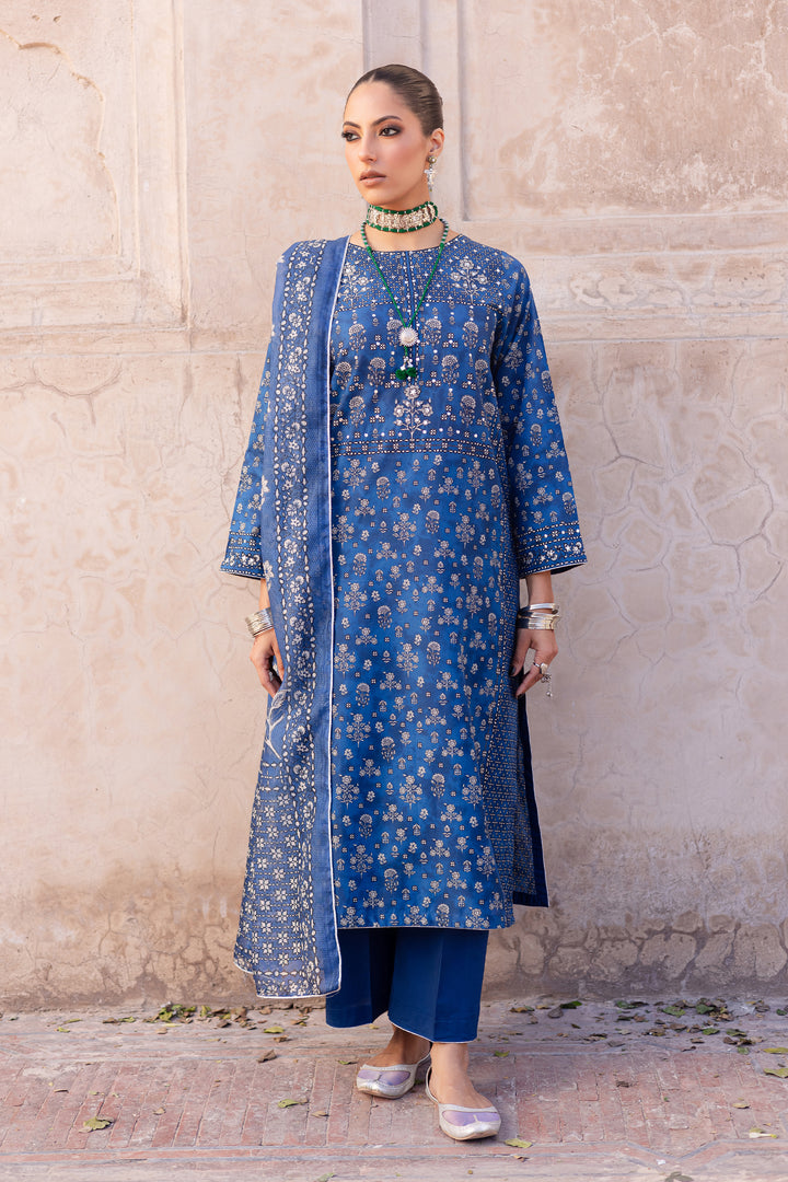 Arsh 3Pc - Printed Lawn Dress