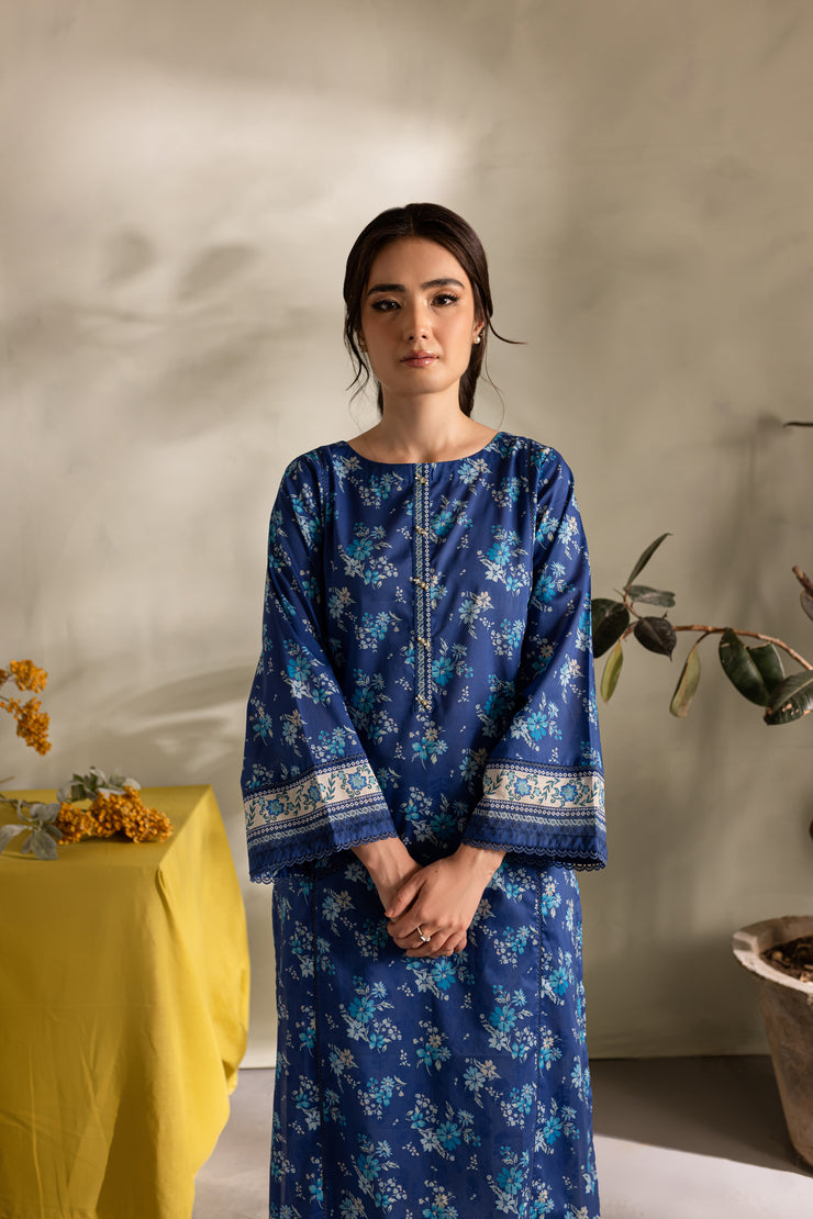 Benedict 2Pc - Printed Lawn Dress - BATIK