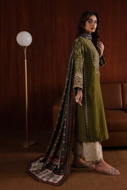 Fern Fall 3Pc - Embroidered Khaddar Dress