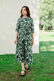 Clarie 1Pc - Printed Cambric Dress - BATIK