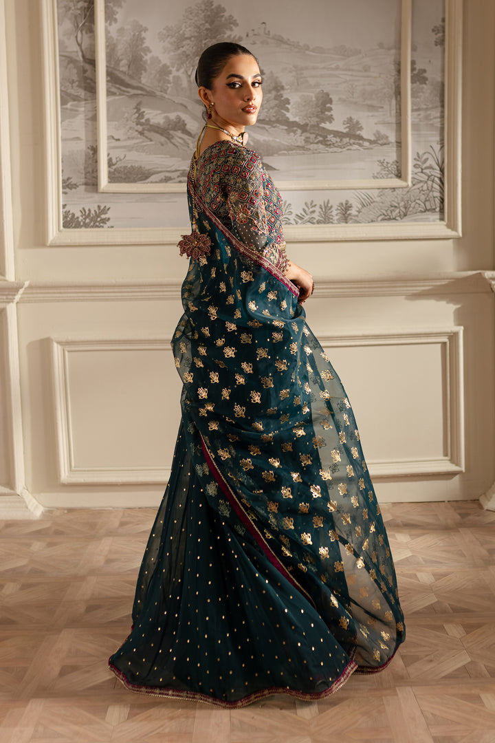 Teal Sahil - 3Pc Formal Dress - BATIK