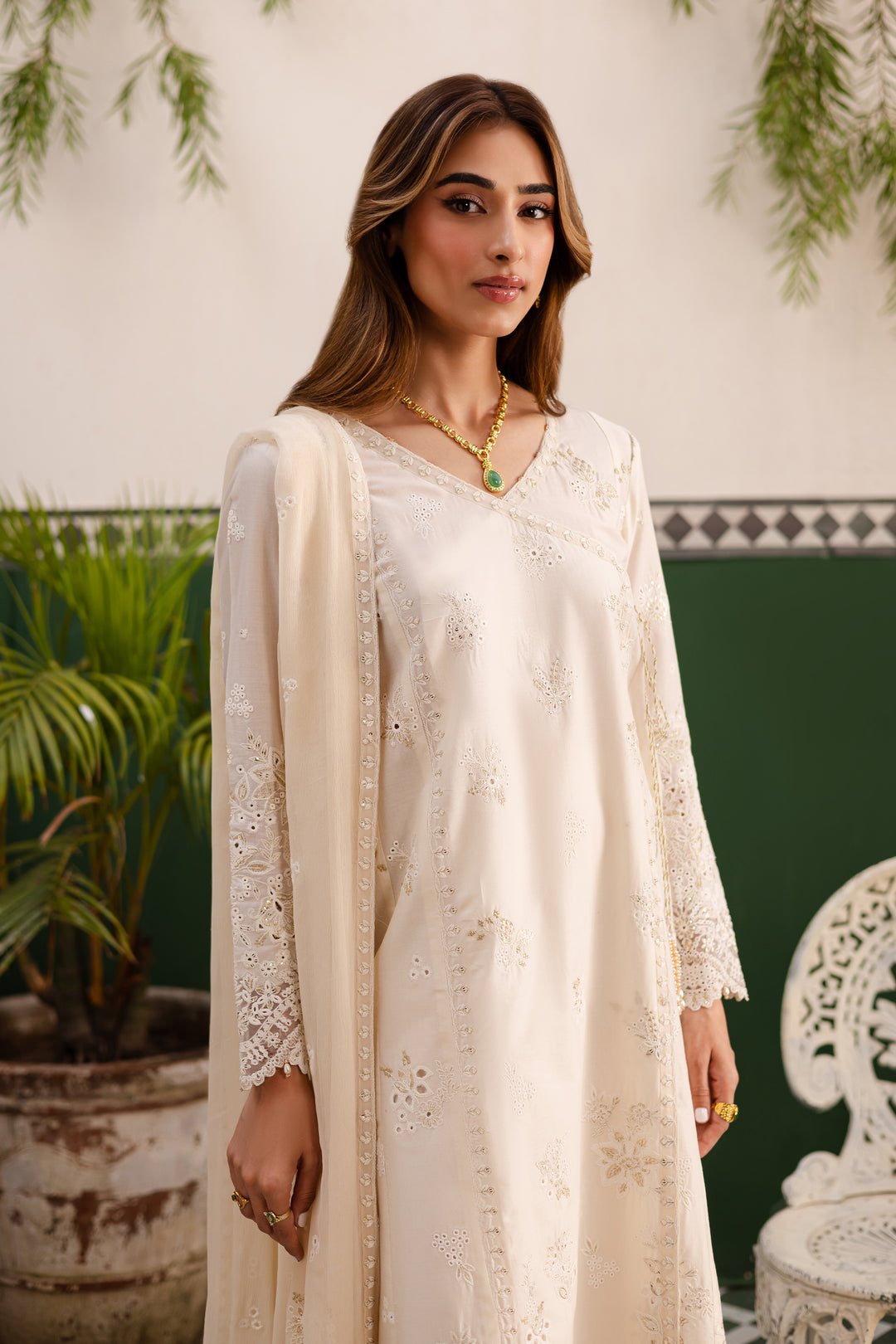 Pearl whisper 3Pc - Festive Eid Pret