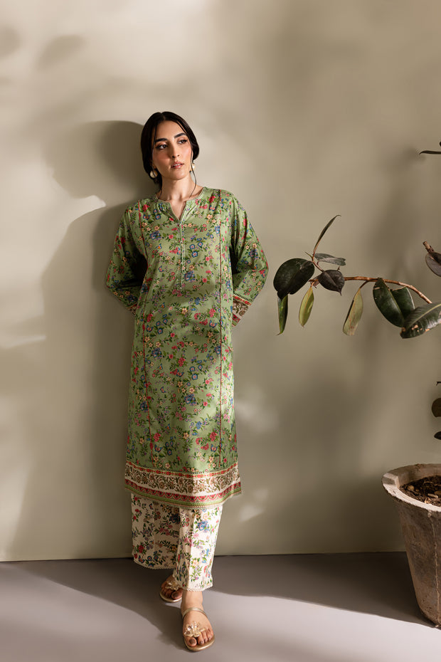 Floral Tale 2Pc - Printed Lawn Dress - BATIK