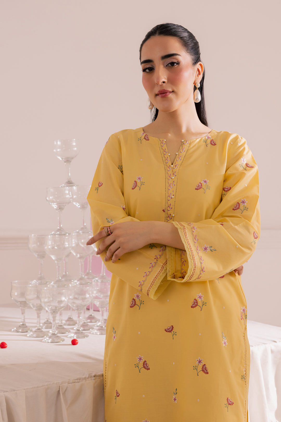 Butterfield 2Pc - Embroidered Casual Pret