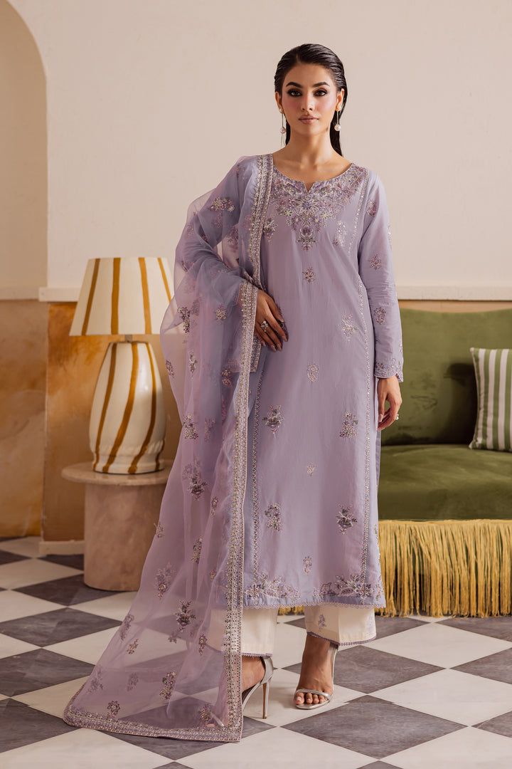 Shuja 3Pc - Embroidered Lawn Pret