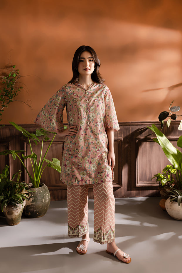 Janice 2Pc - Printed Lawn Dress - BATIK