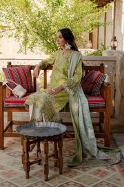 Medisen 3Pc - Embroidered Khaddar Dress