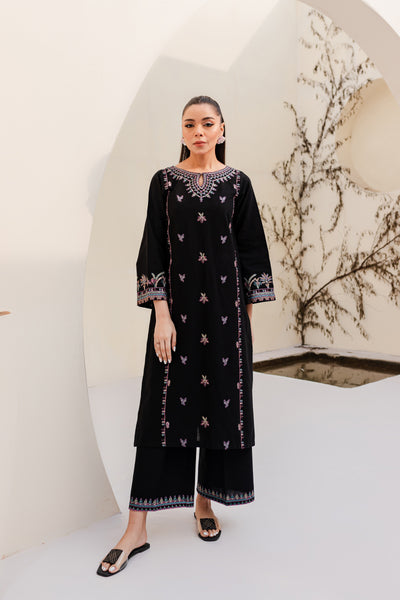 Meltem 2Pc - Embroidered Khaddar Dress - BATIK