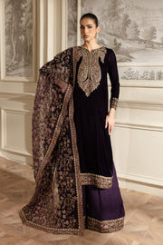 Qalb- 3Pc Formal Dress