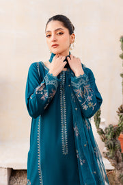 Profile 3Pc - Embroidered Khaddar Dress - BATIK