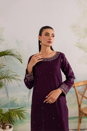 Aroma 2Pc - Embroidered Lawn Dress - BATIK