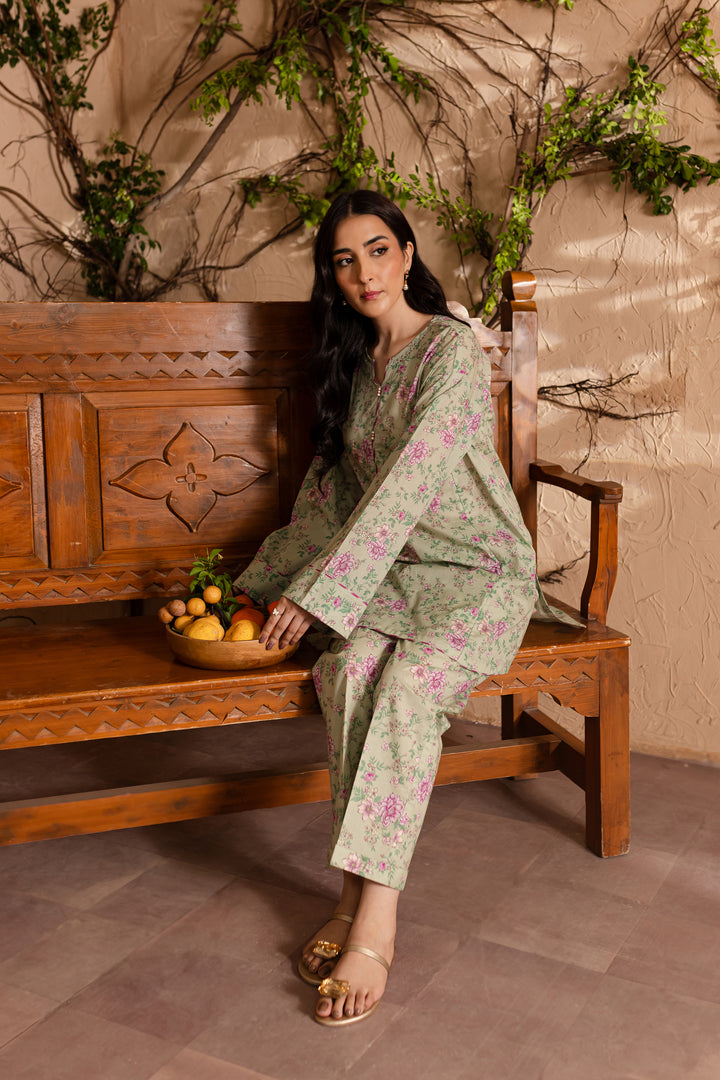 Orla 2Pc - Printed Lawn Dress - BATIK