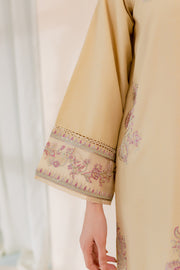 Alaska 2Pc - Embroidered Karandi Dress - BATIK