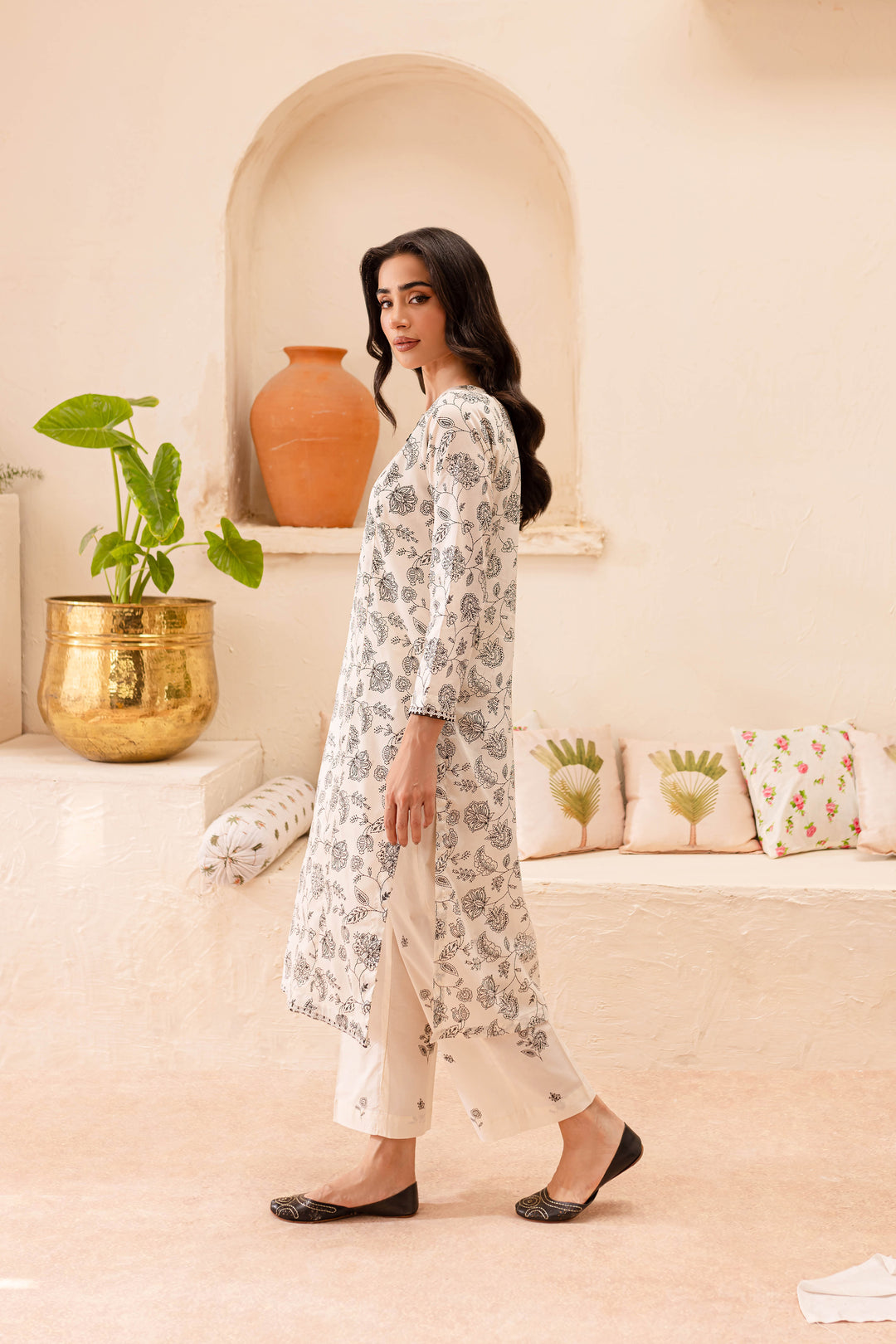 Minara 2Pc - Printed Lawn Dress - BATIK