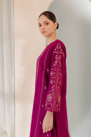 Helsinki 2Pc - Embroidered Khaddar Dress - BATIK