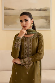 Zemira 3Pc - Embroidered Lawn Dress - BATIK