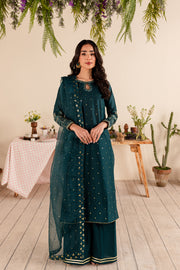 Theo 3Pc - Embroidered Lawn Dress - BATIK
