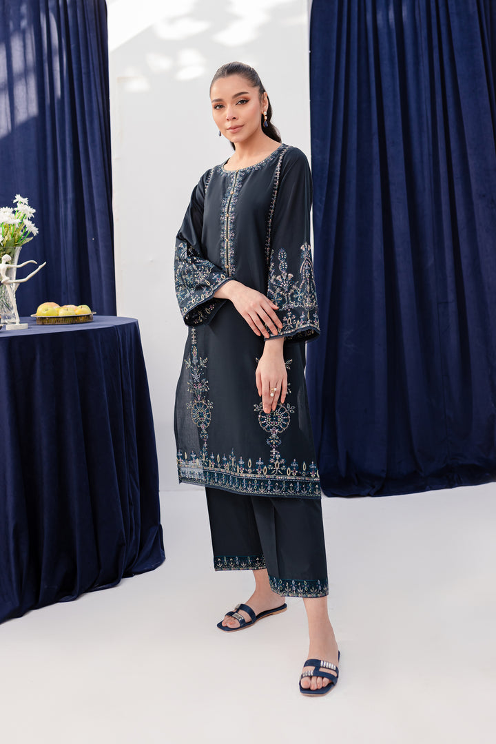 Scout 2Pc - Embroidered Lawn Dress - BATIK