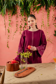 Sereia 3Pc - Embroidered Khaddar Dress - BATIK
